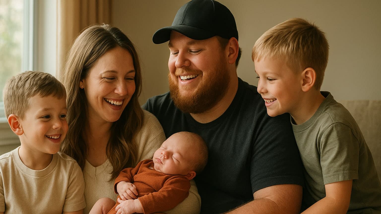 Country Star Luke Combs Expands His Family With Baby Number Three: Meet Chet Wiley Combs!