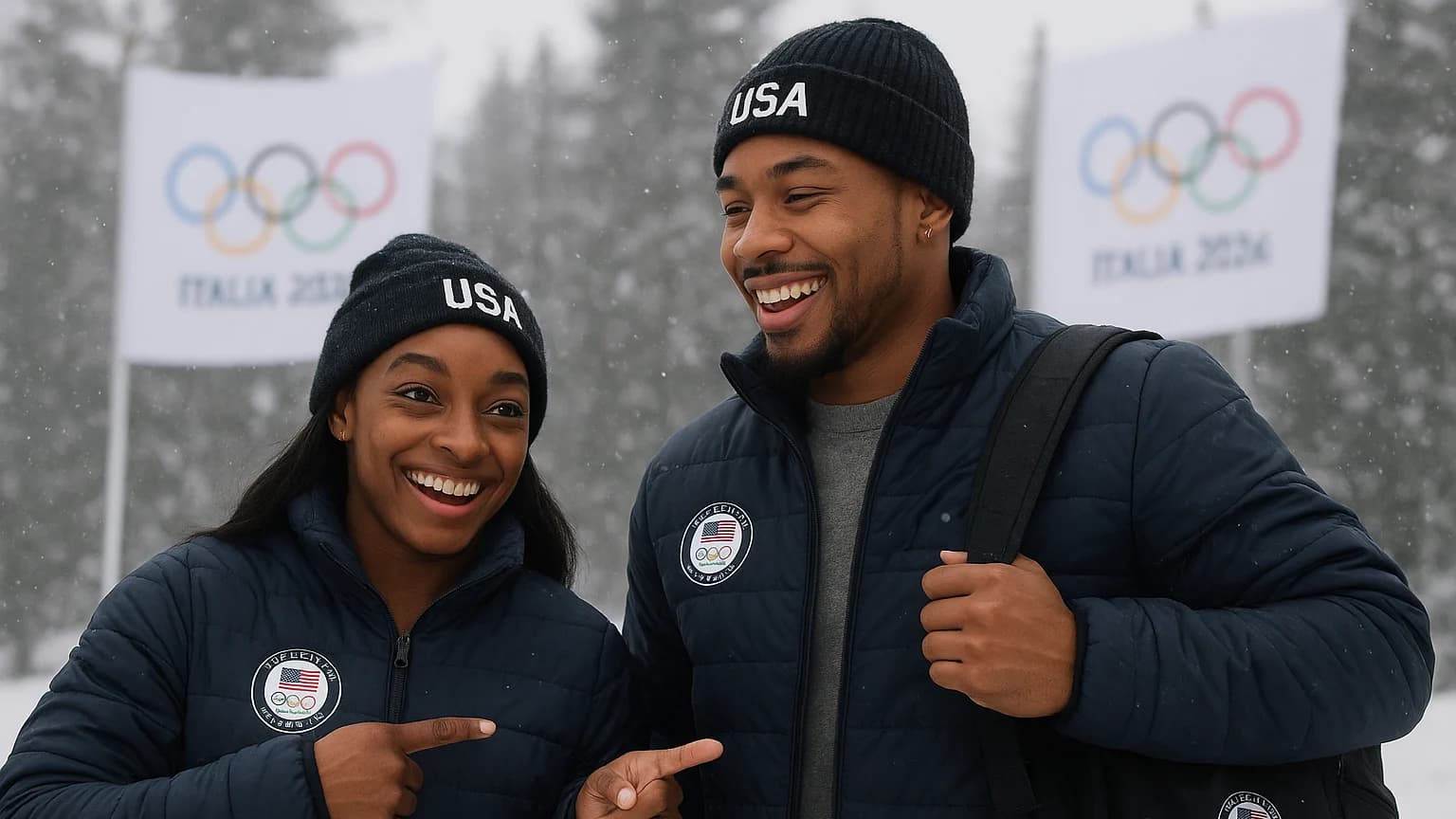 Olympic Secrets: Can You Spot the Differences in Simone Biles and Jonathan Owens' Photos?
