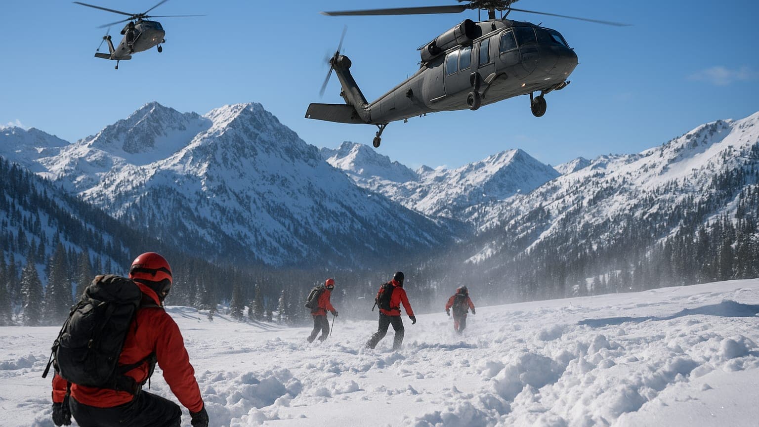 Avalanche Aftermath: Tahoe's Tragic Search for Victims Unfolds Amidst Unstable Conditions