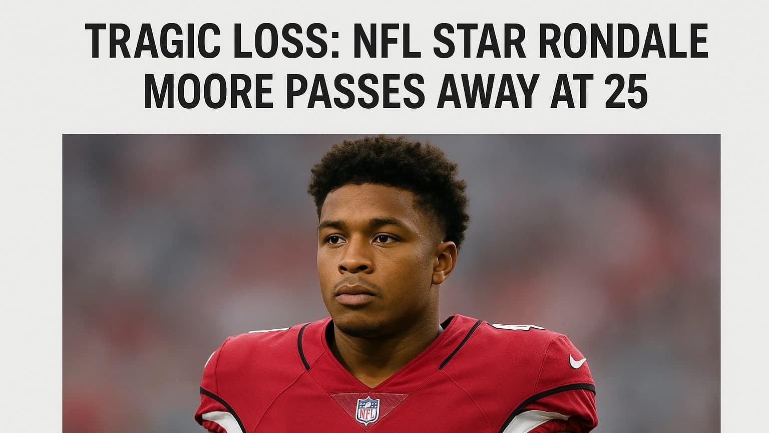 Tragic Loss: NFL Star Rondale Moore Passes Away at 25