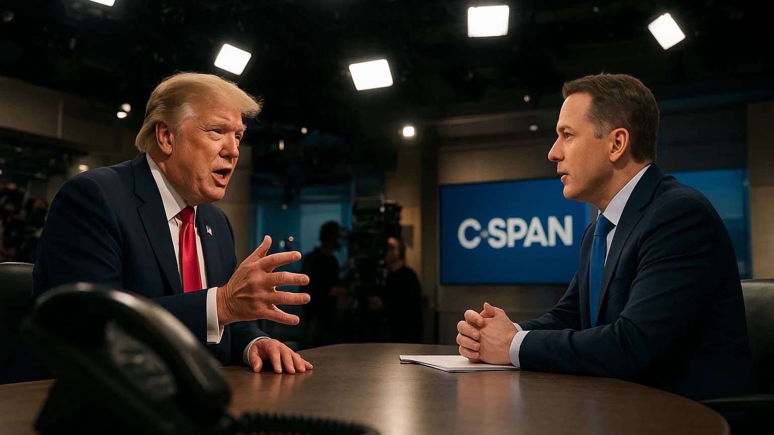 Is Donald Trump Dialing In Disguise? The C-Span Caller You Won't Forget!