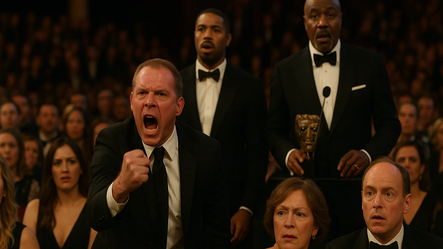 When Award Shows Go Off Script: A Shocking Outburst at the BAFTAs
