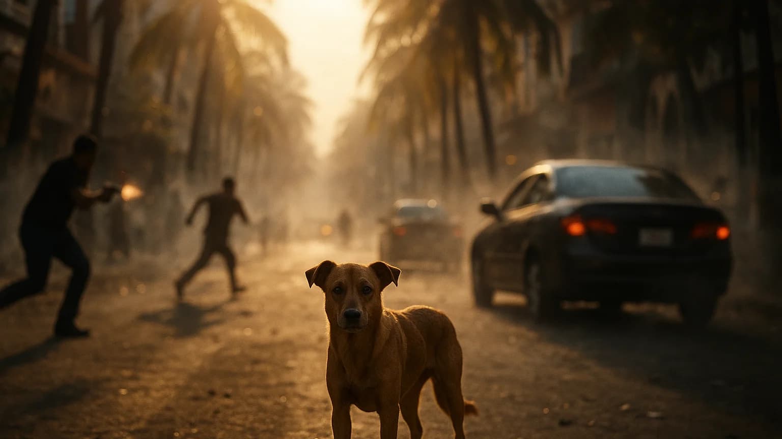 A Dog’s Brush with Danger: Caught in a Deadly Shootout in Puerto Vallarta!