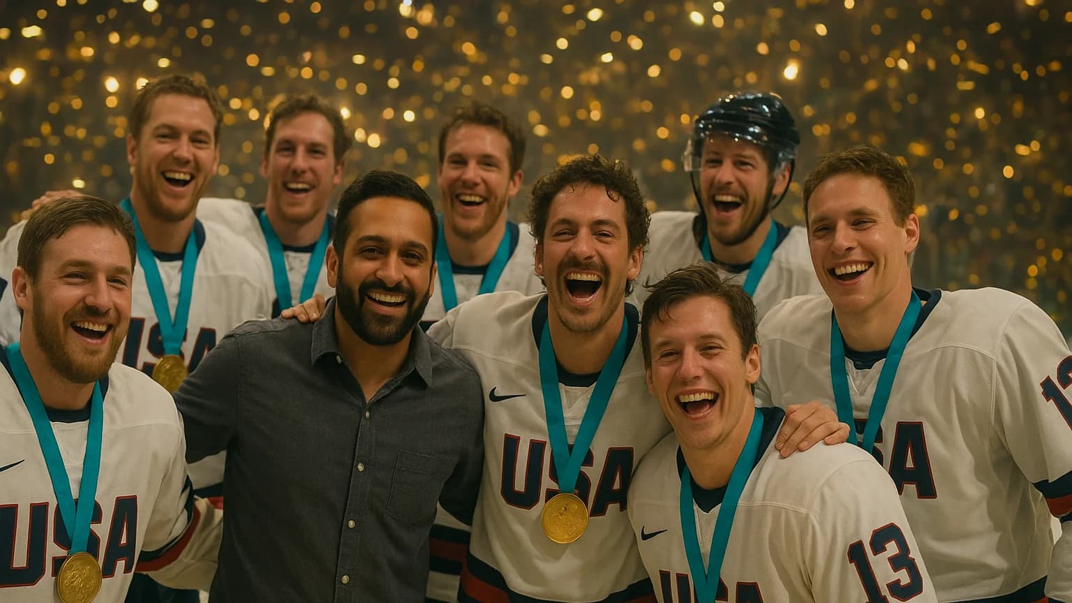 Kash Patel Hits the Ice: FBI Director Celebrates with Olympic Gold Hockey Champions!