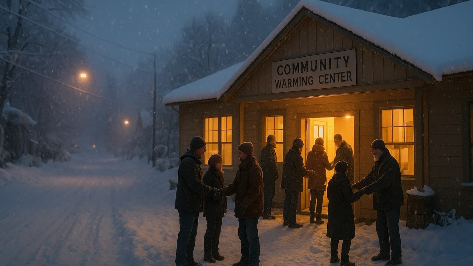 Winter's Wrath: How a Storm Left Arnold in the Dark for Days