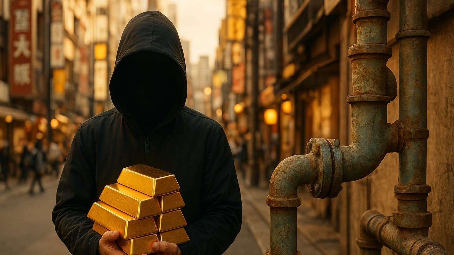 Gold or Not: Osaka’s Anonymous Hero Gifts a Fortune to Fix Pipes!
