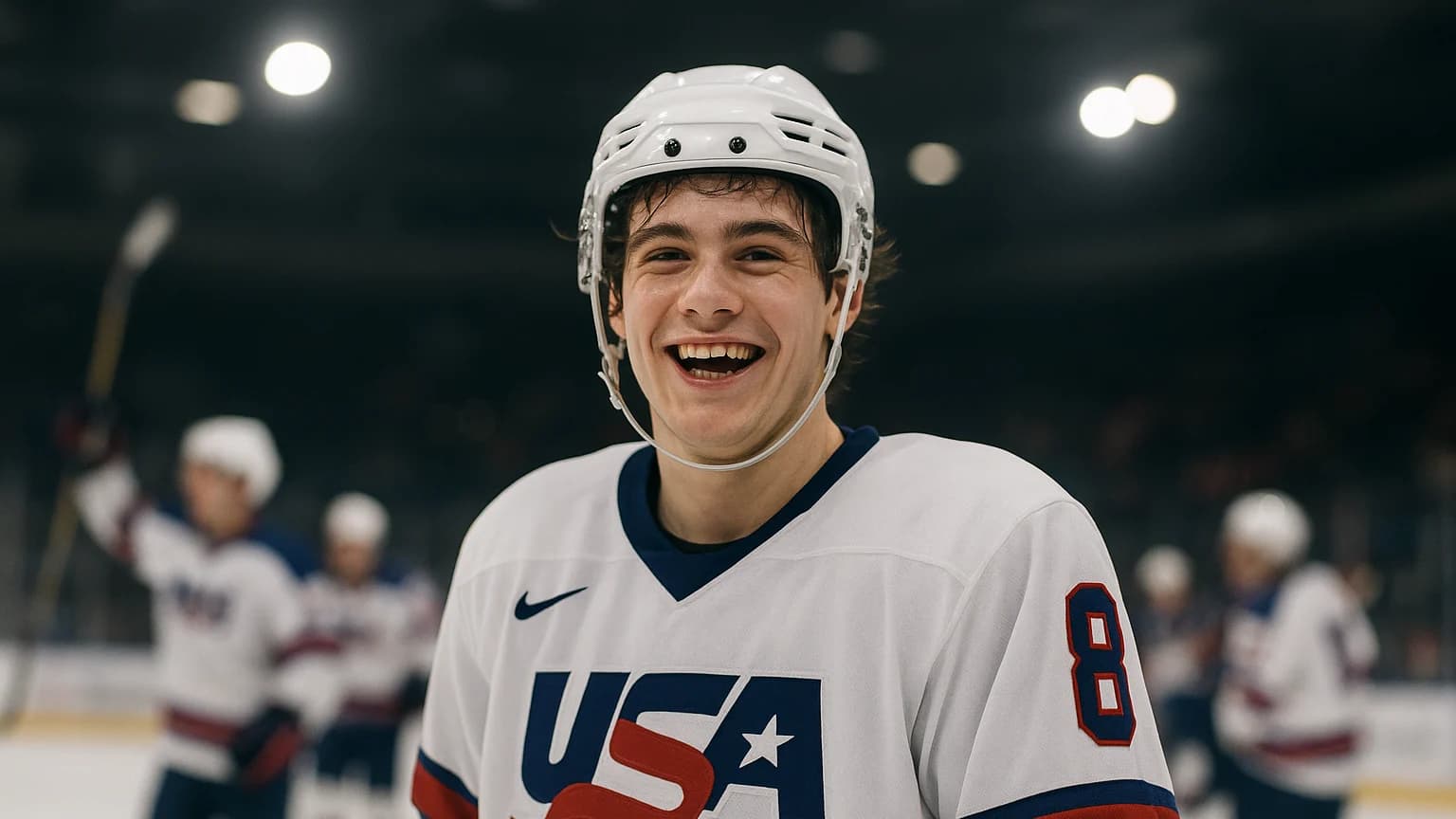 Jack Hughes Scores Gold, Loses Tooth—No Big Deal, Right?