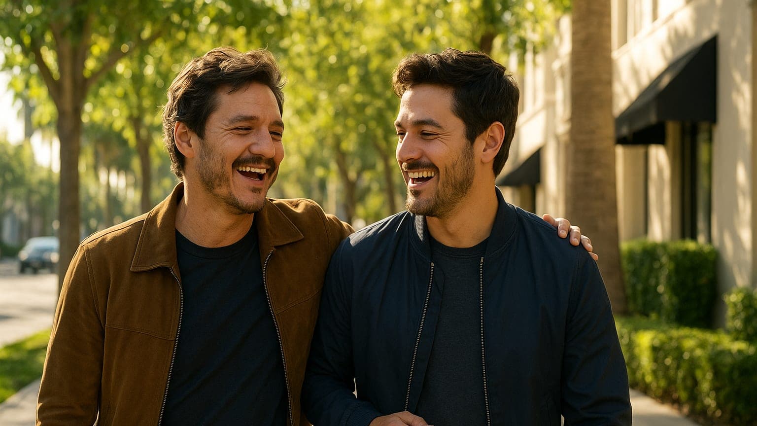 Cozy Strolls and Celebrity Secrets: Pedro Pascal and Rafael Olarra Heat Up LA!