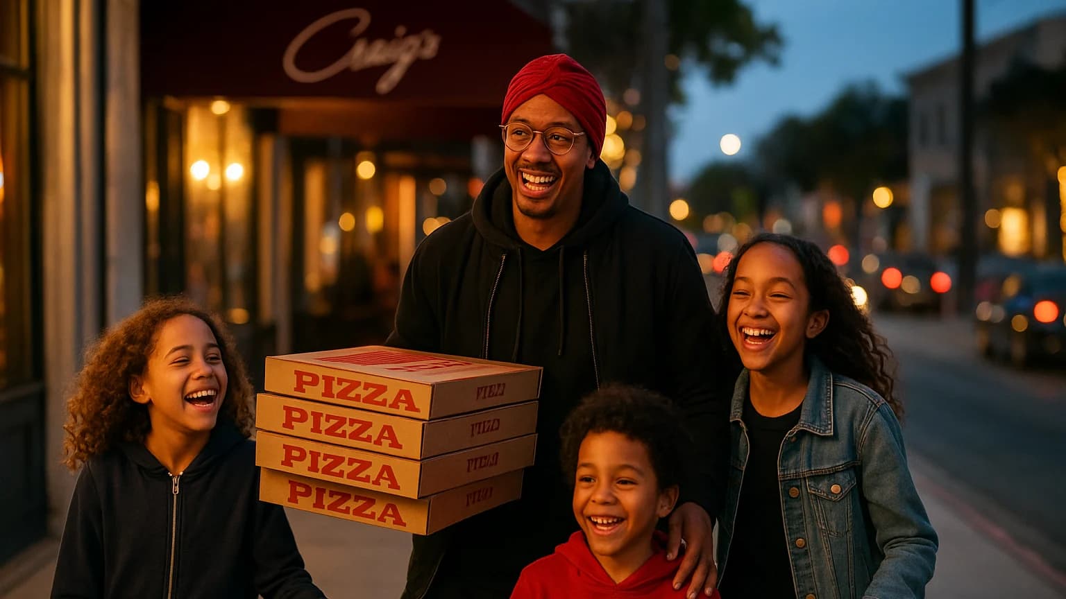 Nick Cannon Juggles Dinner Plans with Five Kids: Pizza Chaos Ensues!