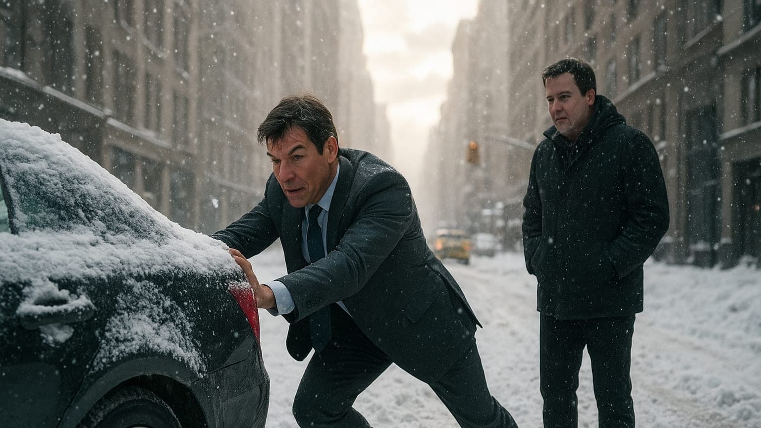 When Winter Strikes: Jerry O'Connell to the Snowy Rescue!