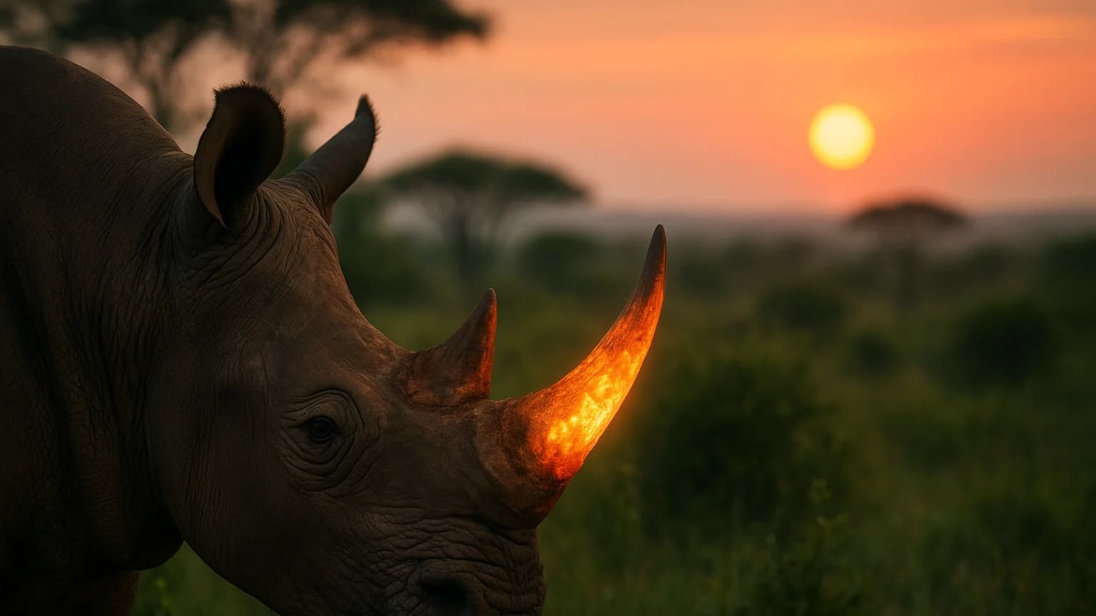 Rhinos in the Spotlight: How Radioactive Isotopes Could Save Them from Poachers!