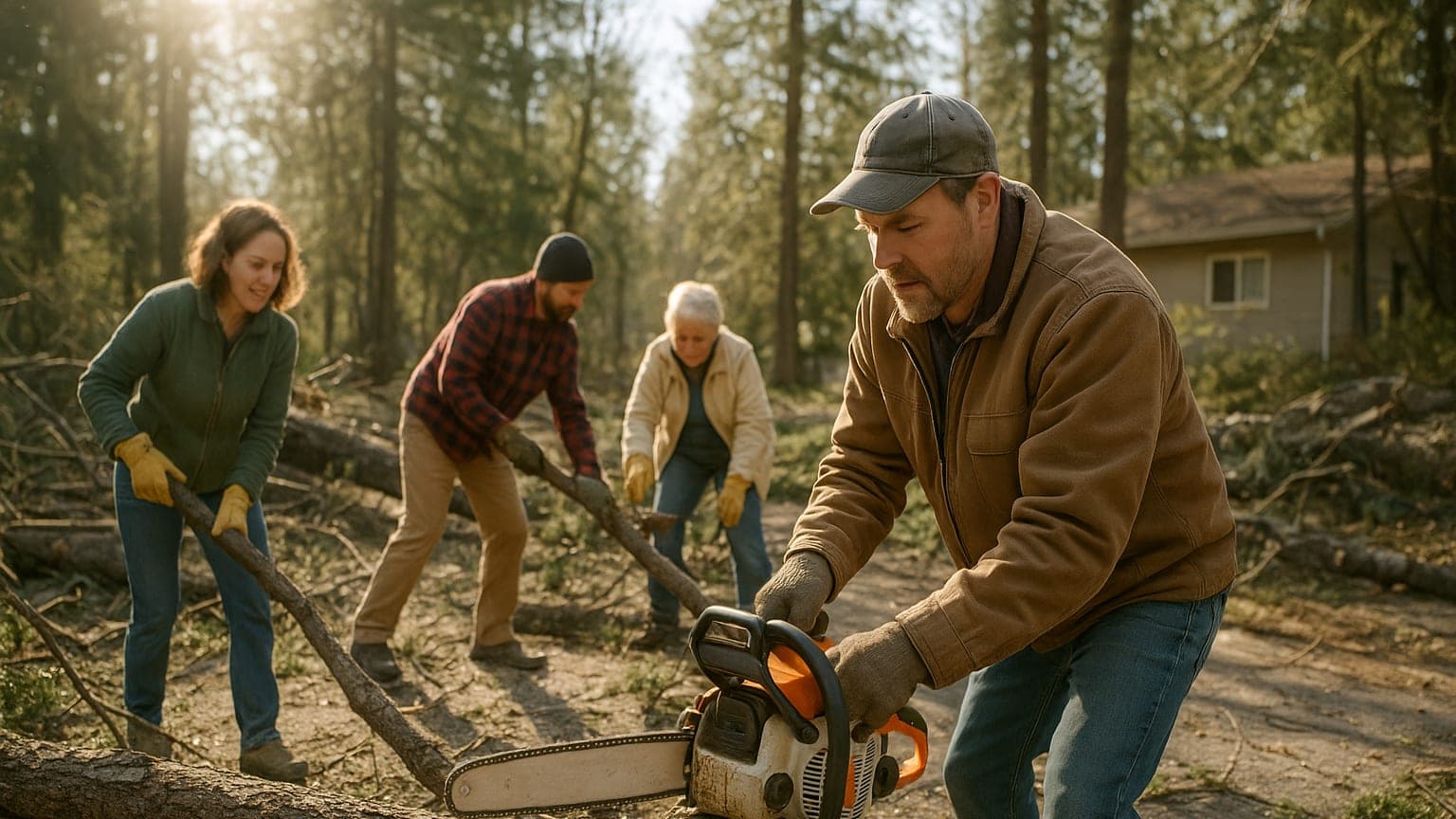 Community Resilience: Tuolumne County Rallies Together After Winter Storm Strikes