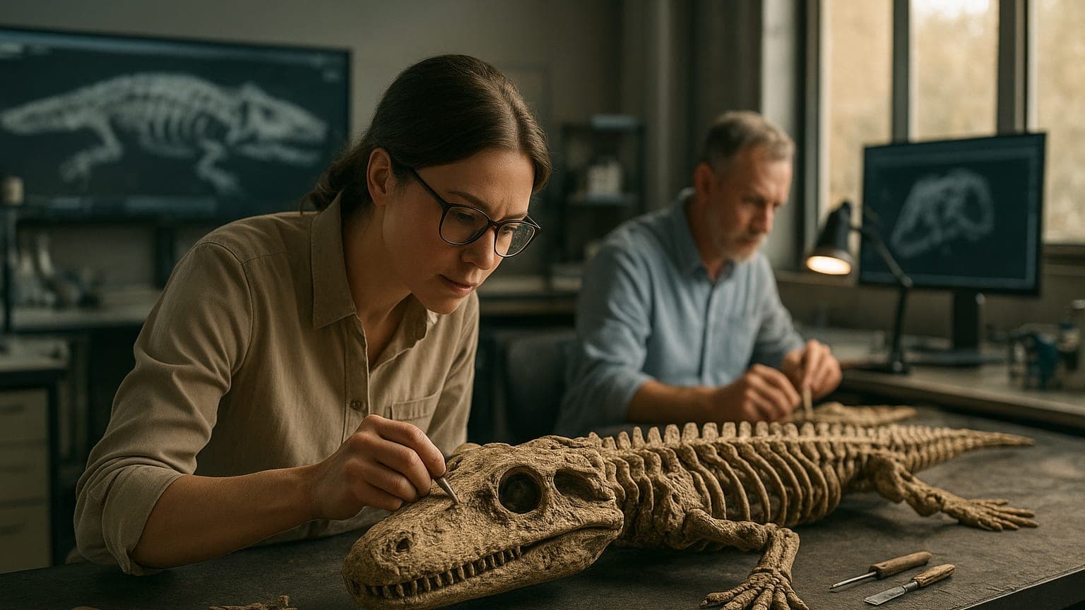 Lost Fossils: How a Giant Amphibian's Journey was Rediscovered