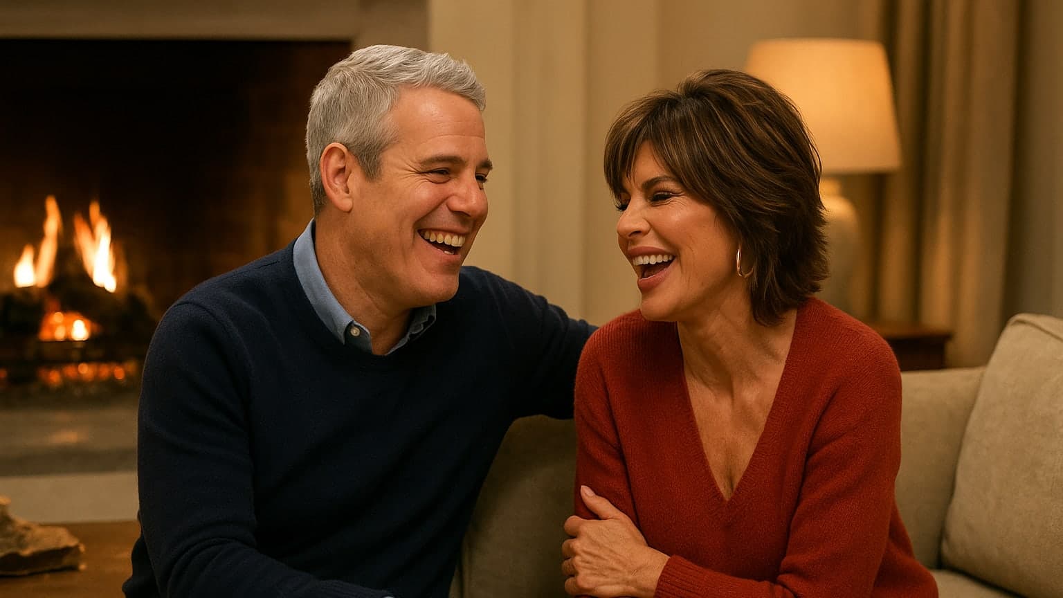 When Book Flames Ignite Friendships: Andy Cohen and Lisa Rinna Make Amends