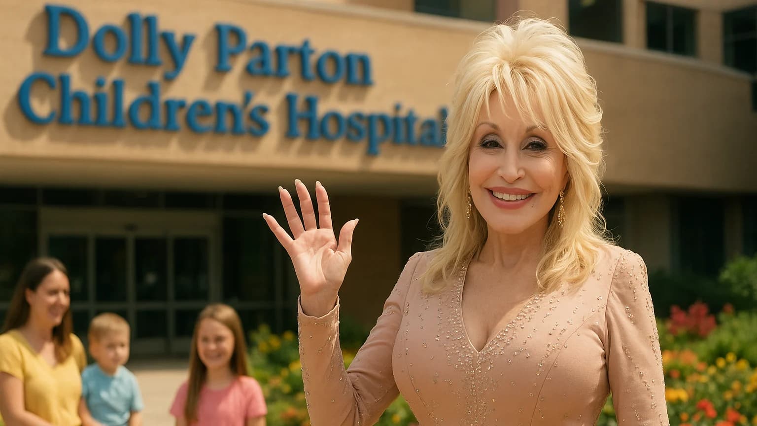 Dolly Parton Hits the High Notes Again—This Time for Children's Healthcare!