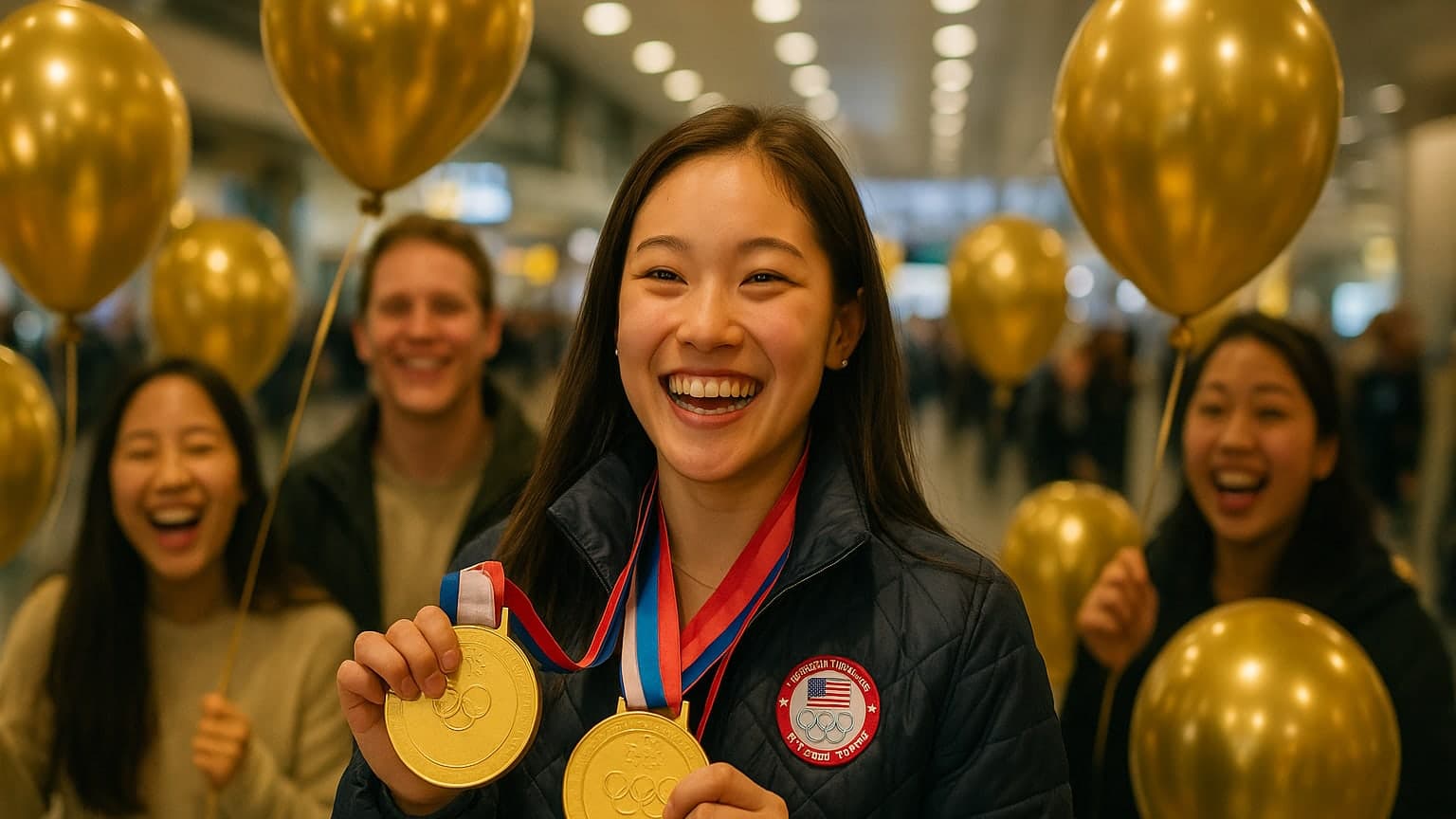 Gold Medals and Tiramisu: Alysa Liu’s Epic Homecoming Celebration!