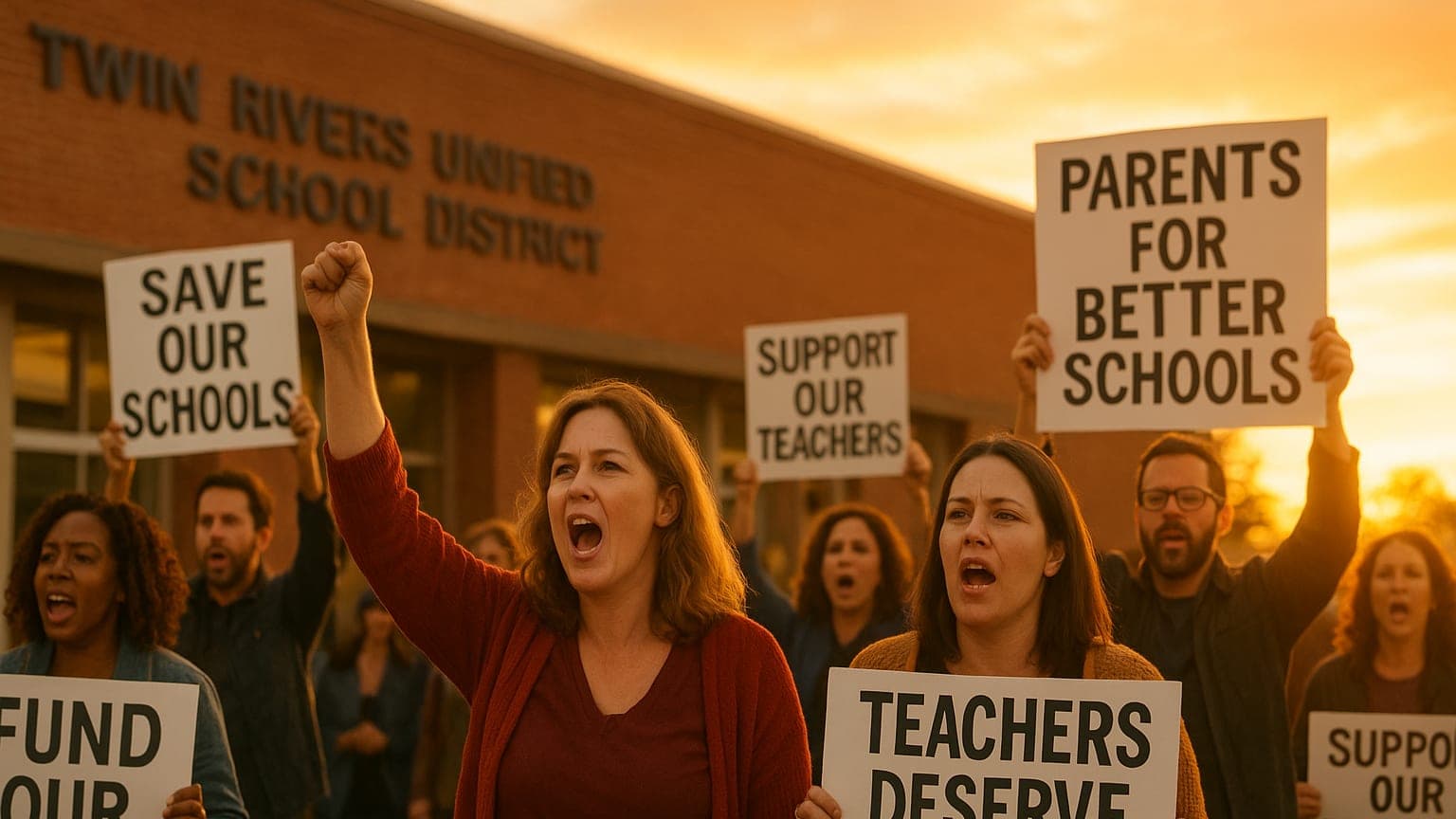 Teachers Stand Strong: A Potential Strike Looms in Twin Rivers Schools!