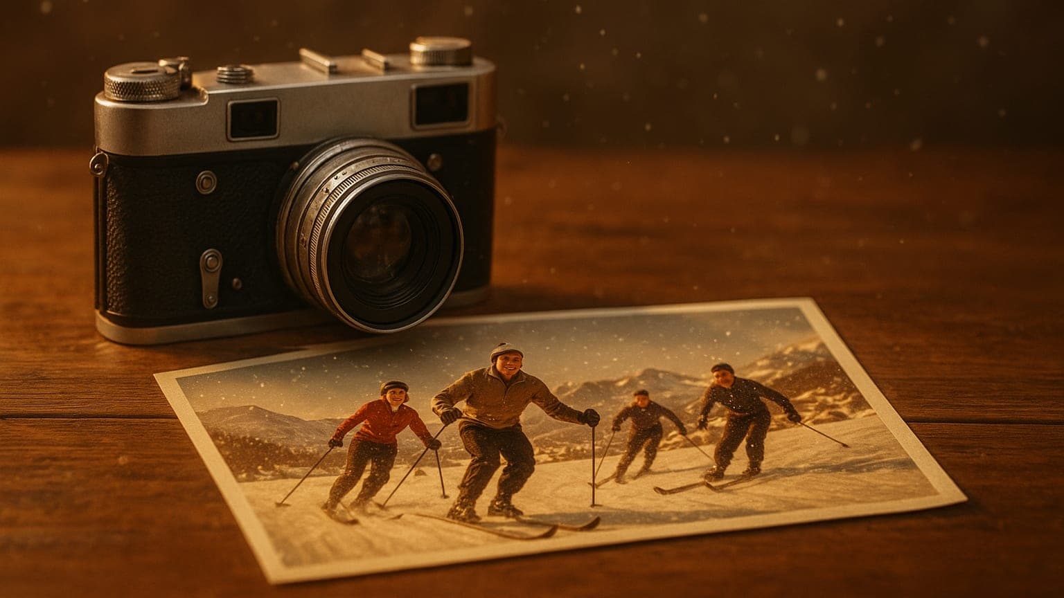 Lost in Time: The Mystery of the Forgotten Ski Trip Captured on Film
