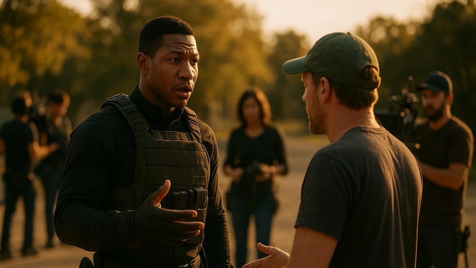 Jonathan Majors Makes His Comeback: Back on Set and Ready to Roll!