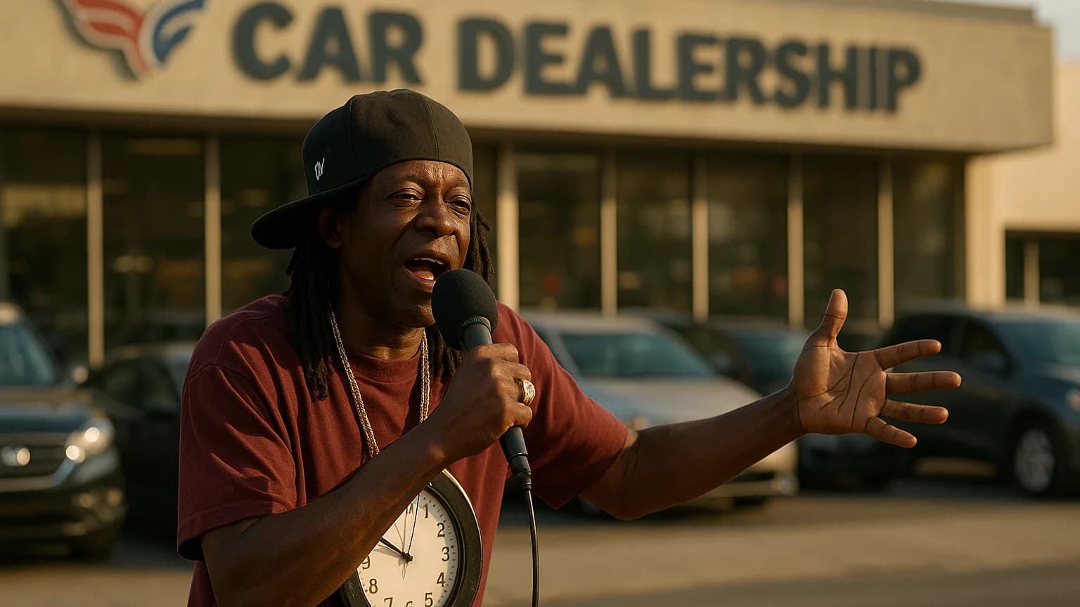 Flavor Flav Rallies Car Companies to Rescue Olympian in Need!