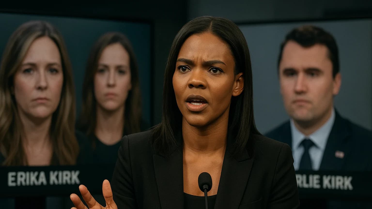 Candace Owens Takes Aim: Is Fame the Real Motive Behind Erika Kirk's Rise?