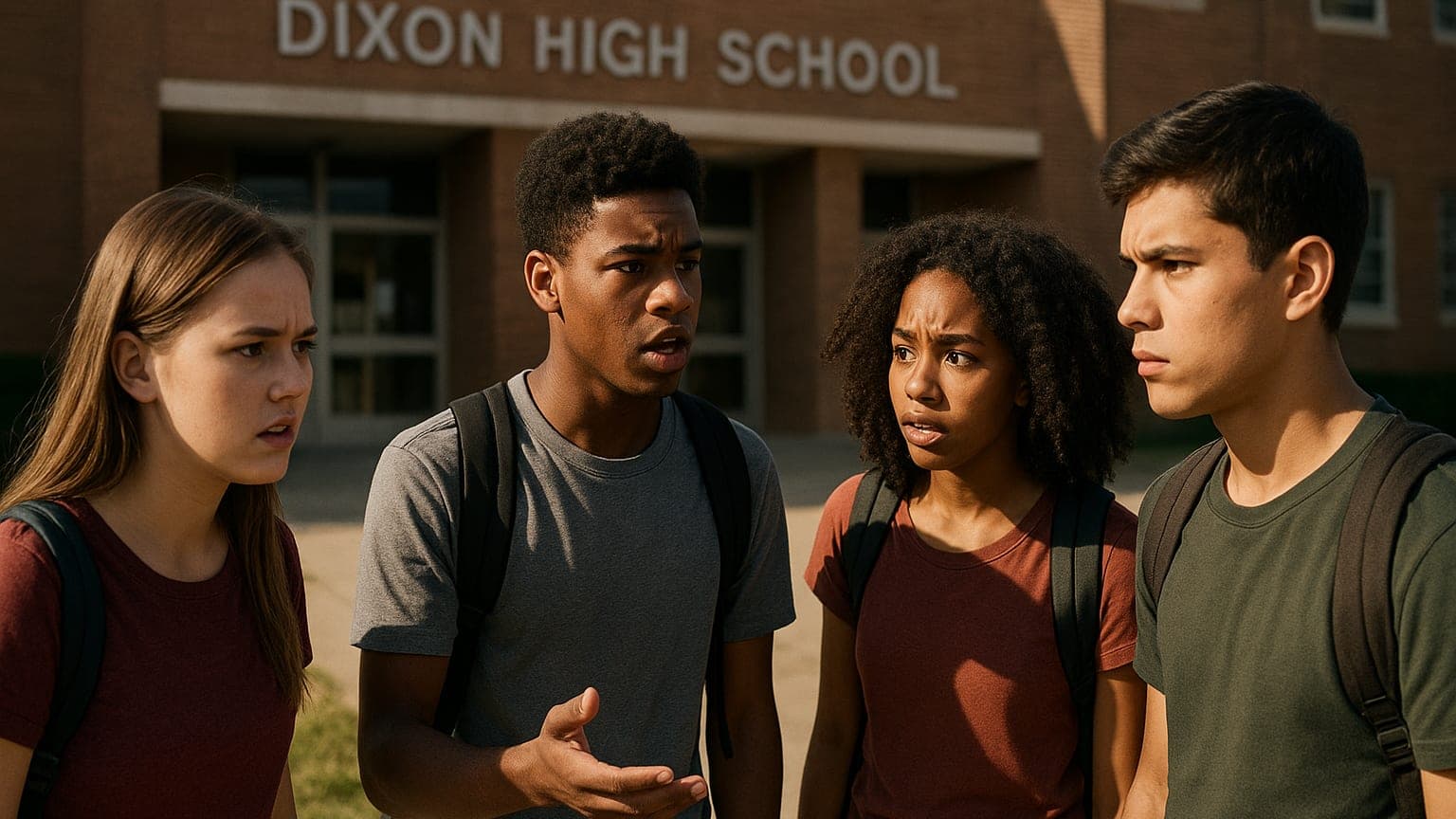 Education Gone Viral: Teacher's Racial Slurs Spark Outrage in Dixon High School
