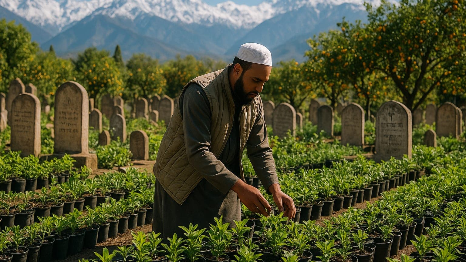 From Graves to Gardens: How a Moroccan Cemetery Is Blooming with Community Spirit