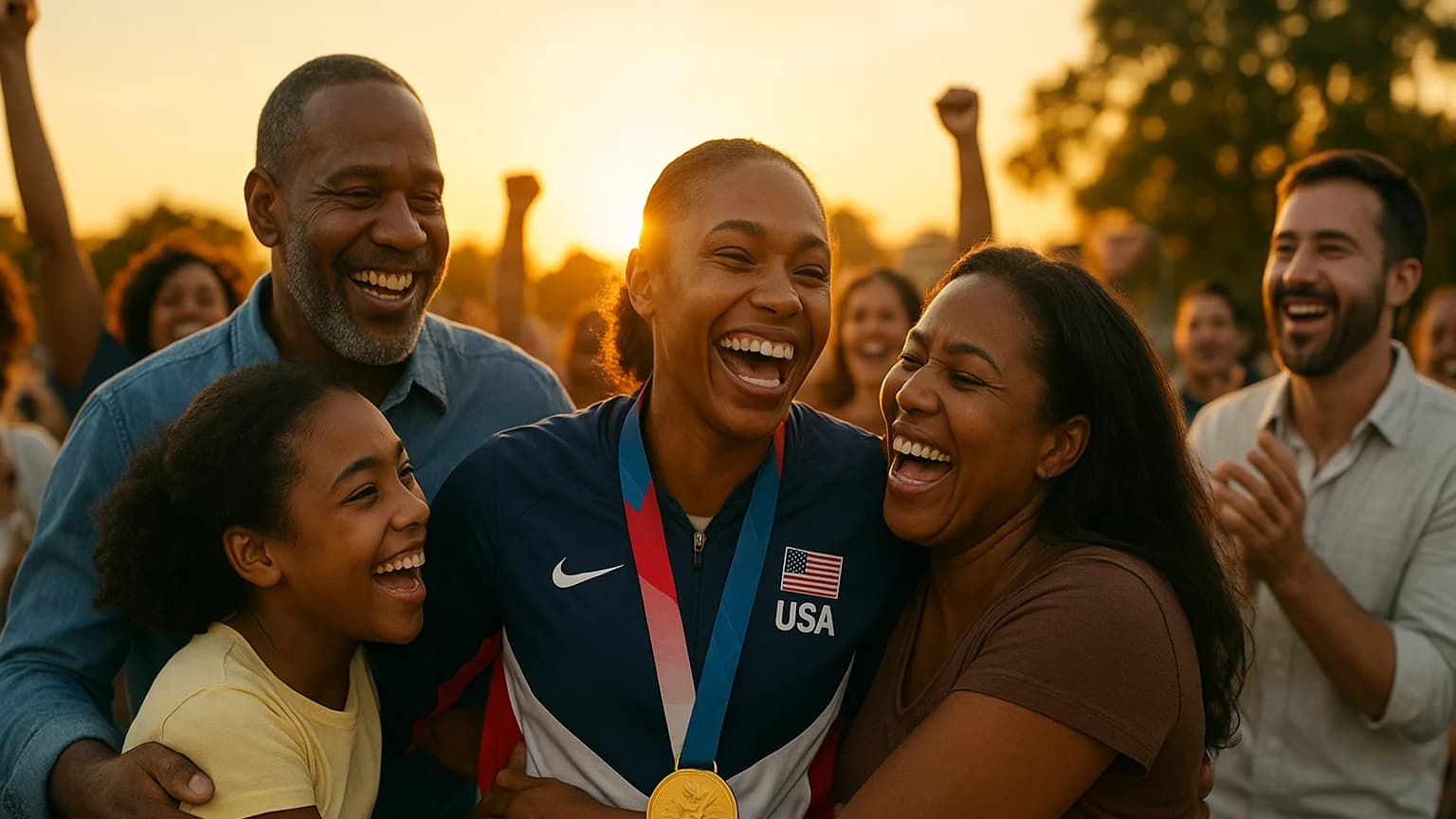 NFL Stars Cheer on Olympic Hopeful Laila Edwards with Heartwarming Support!