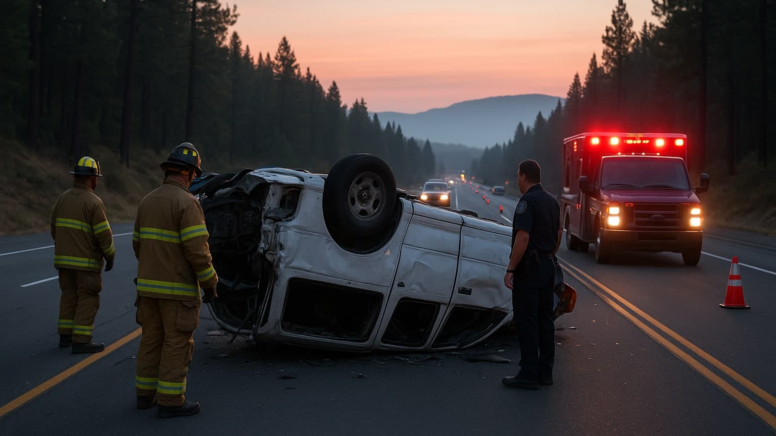 Tragedy Strikes: Fatal Collision on Highway 89 Disrupts Peaceful Tahoe Morning