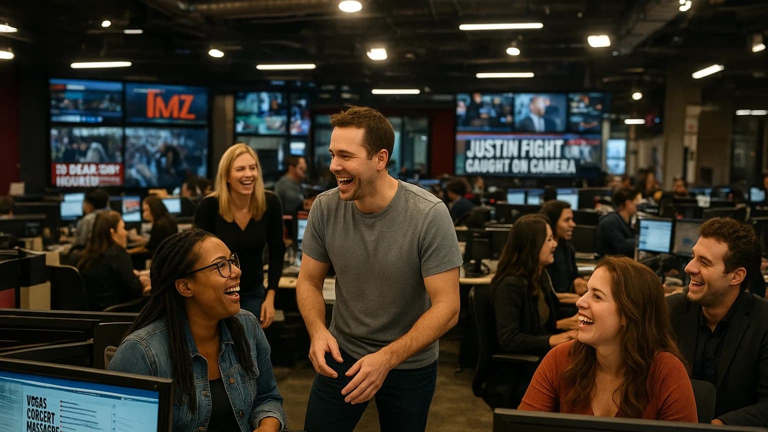 Step Inside TMZ: Behind the Scenes of America’s Most Unpredictable Newsroom!