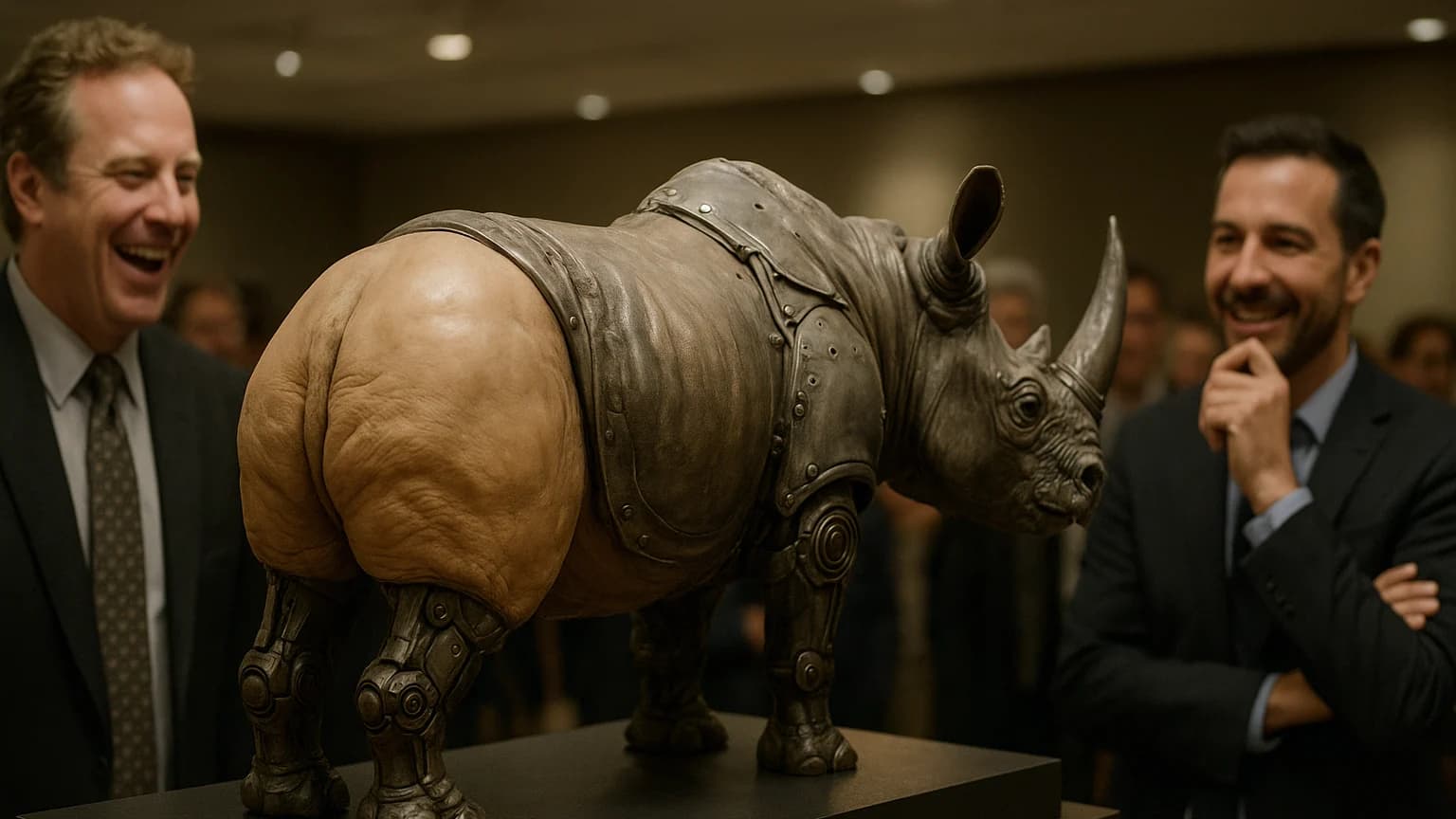 Ace Ventura's Butt-Birth Rhino Hits the Auction Block!