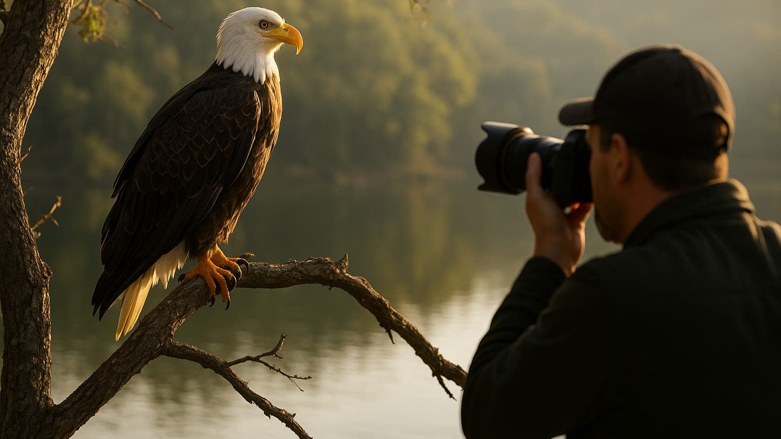 Bald Eagles on the Rebound: Mama and Papa Find New Nest After Storm