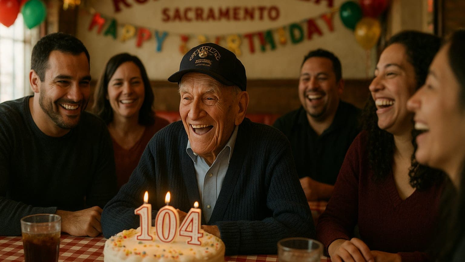 Rolling into 104: A Veteran’s Birthday Bash to Remember!