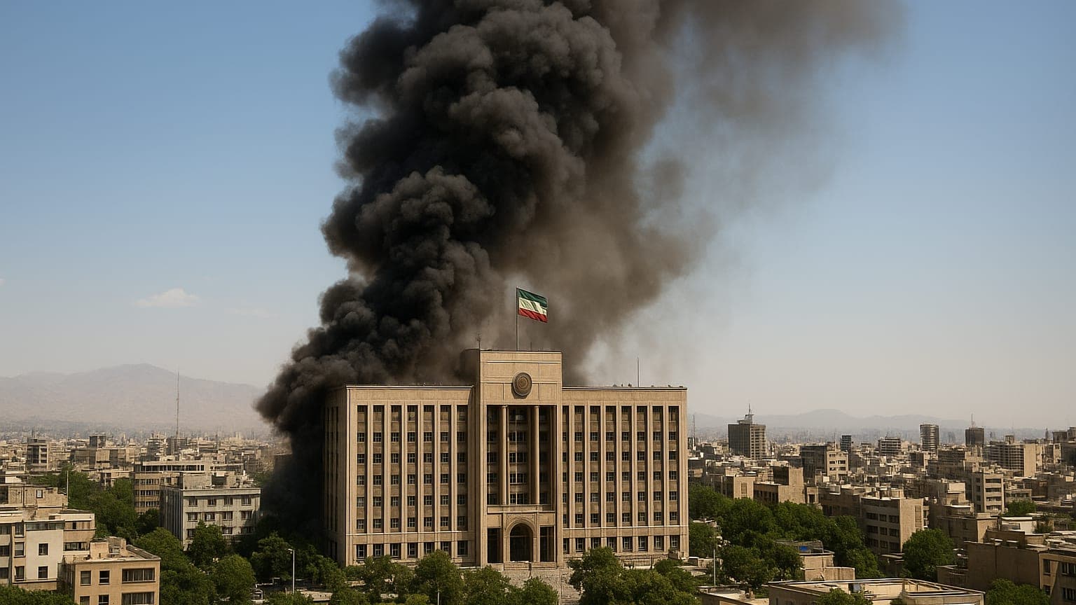 Smoke Over Tehran: U.S. and Israel Target Iran's Leaders in Bold Military Strike