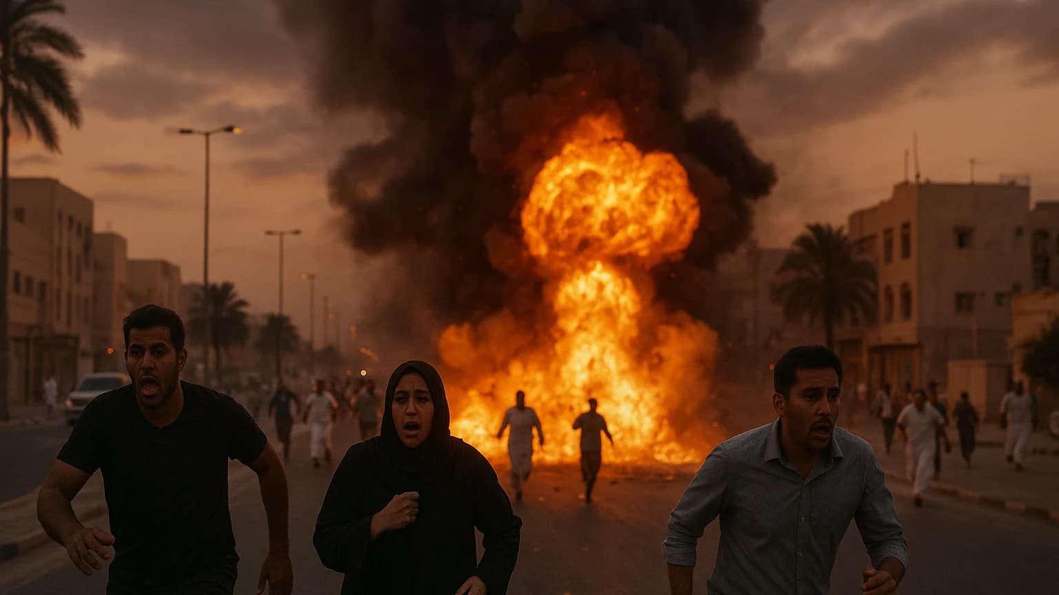 Missile Mayhem: Qatar's Explosive Encounter in a Day of Military Drama!