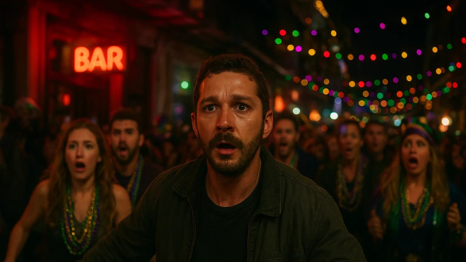Shia LaBeouf's Mardi Gras Mayhem: Between a Fight and a Complex!