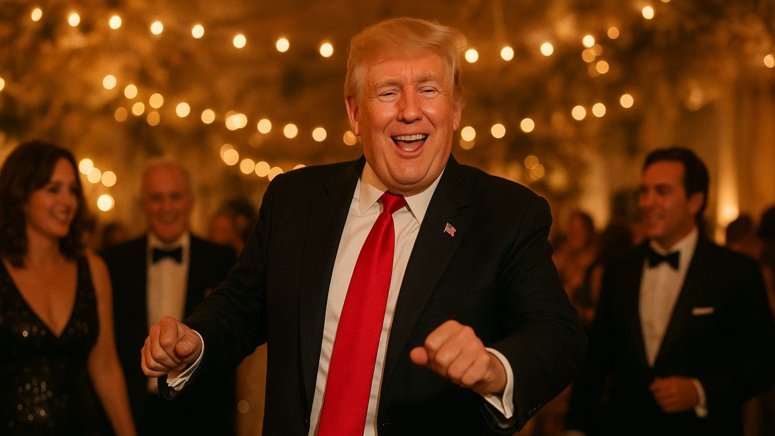 Dancing Through Tensions: Trump’s Fundraiser Antics Before Iran Strikes