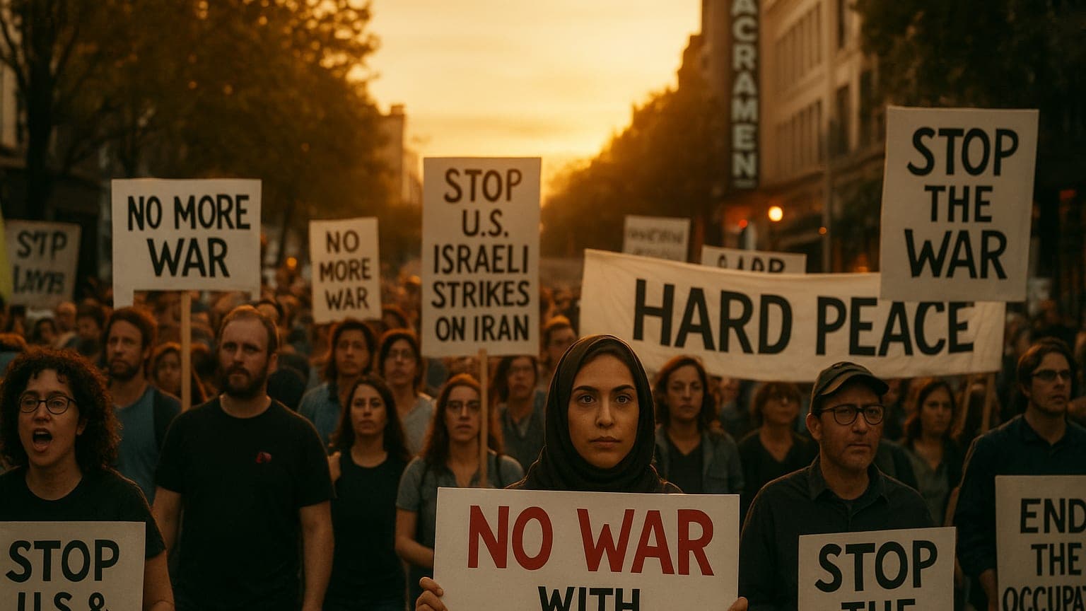 Sacramento Protests Erupt: U.S. and Israel Strike Iran—Here’s What You Need to Know!