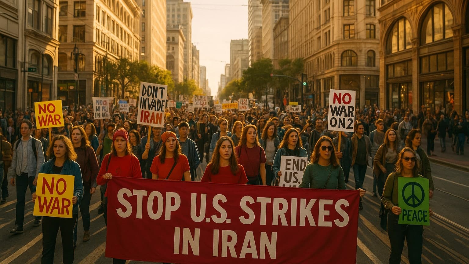 San Francisco Stands Strong: A Thousand Voices Unite Against Military Action in Iran