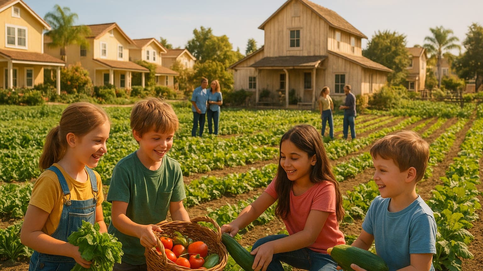 From Parking Lots to Plots: How Agrihoods Are Cultivating Community Life