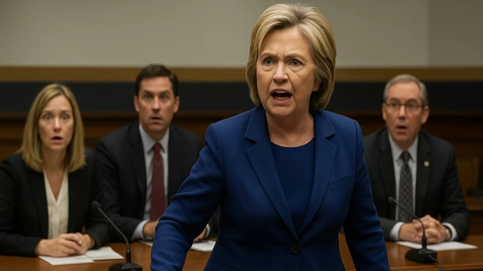 Clinton's Confession: A Leaked Photo Sparks a Deposition Drama!
