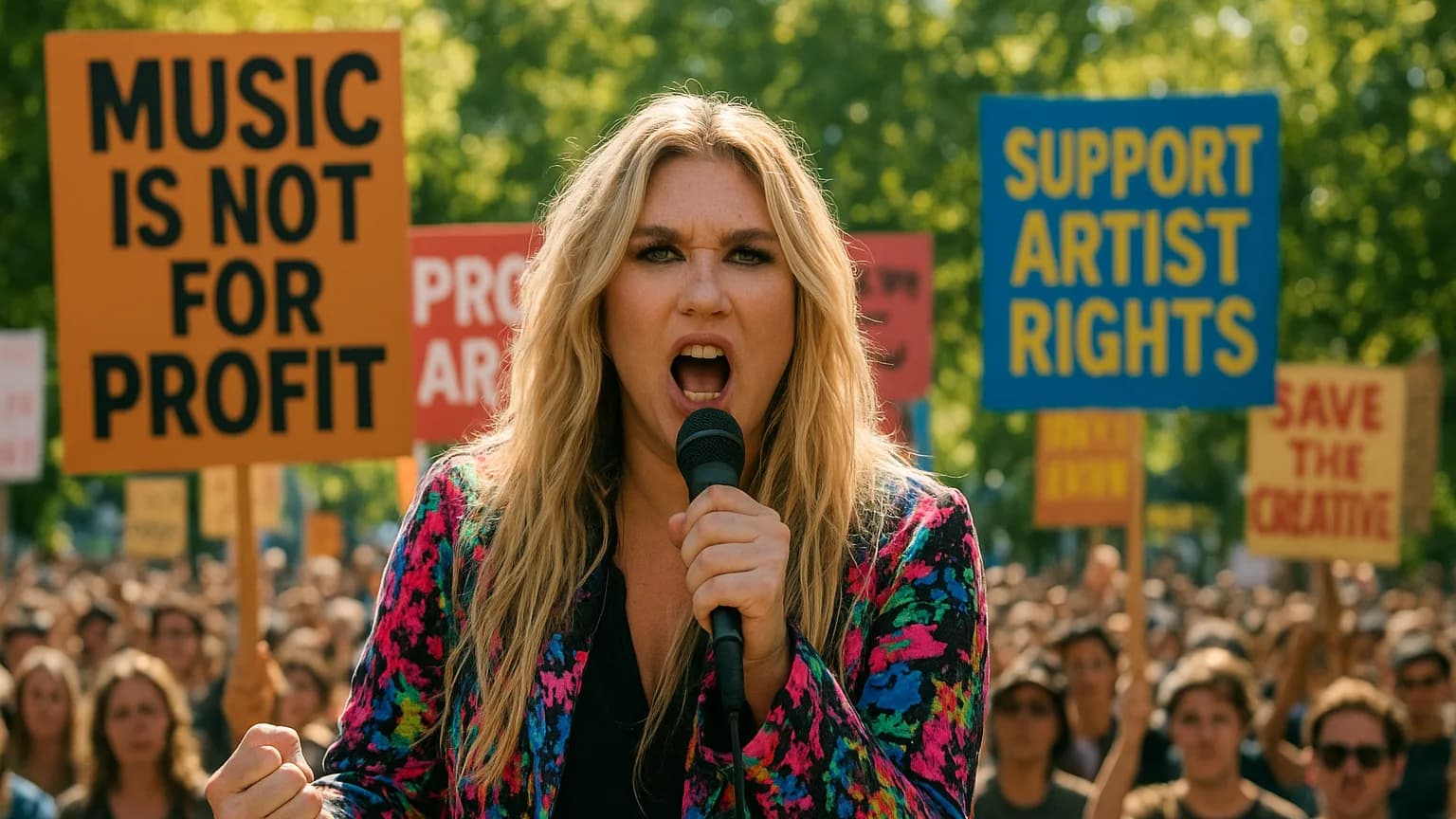 Kesha vs. the White House: When Music Meets Politics, Drama Ensues!