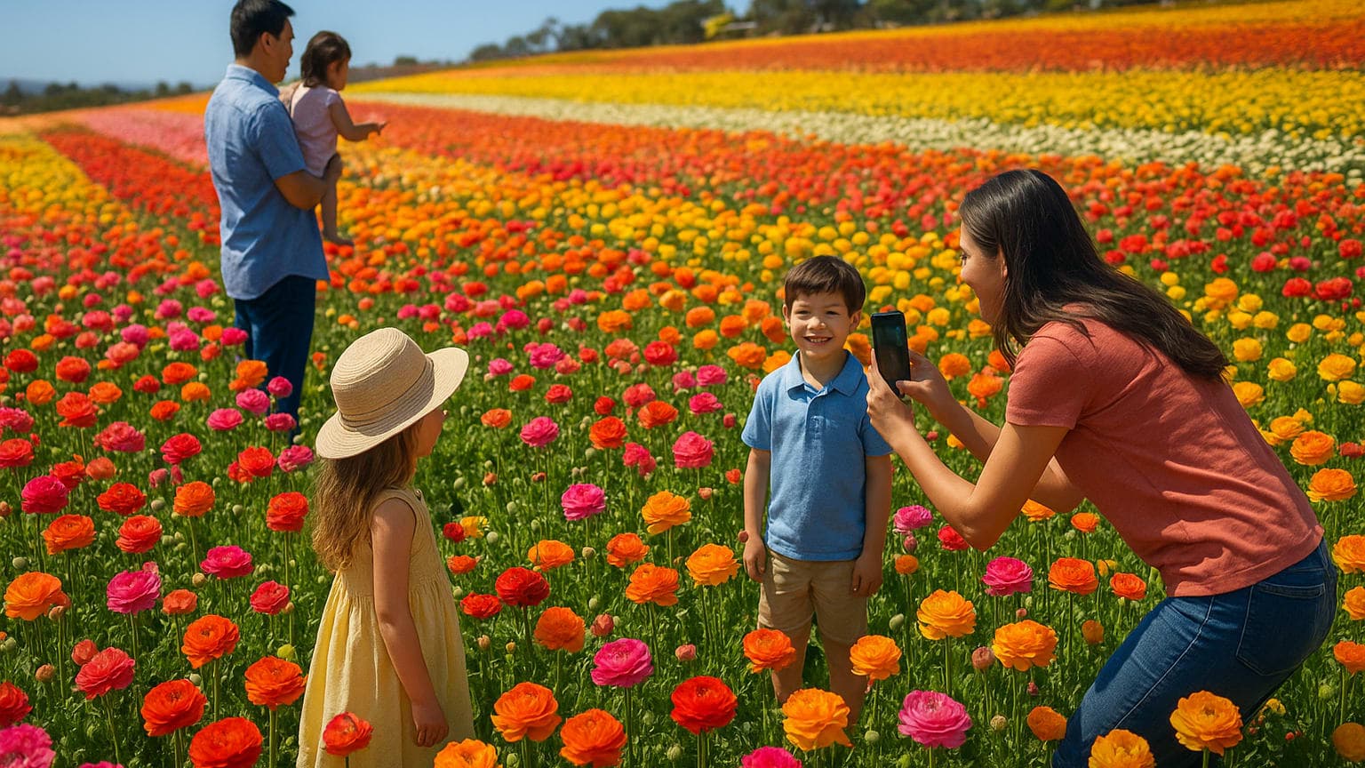 Spring Has Sprung: Carlsbad Flower Fields Are Blooming with New Surprises!