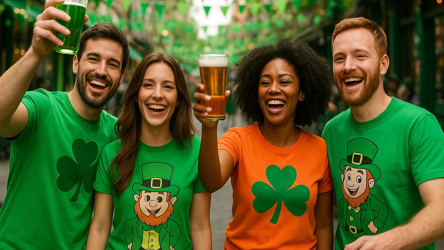 Deck Yourself in Green: T-Shirts to Rock This St. Patrick's Day!