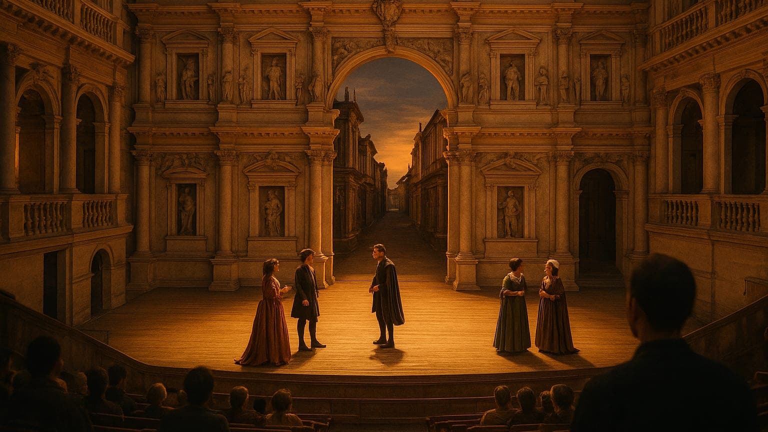 A Dramatic Day in History: From The Teatro Olimpico to Hollywood’s Icons!