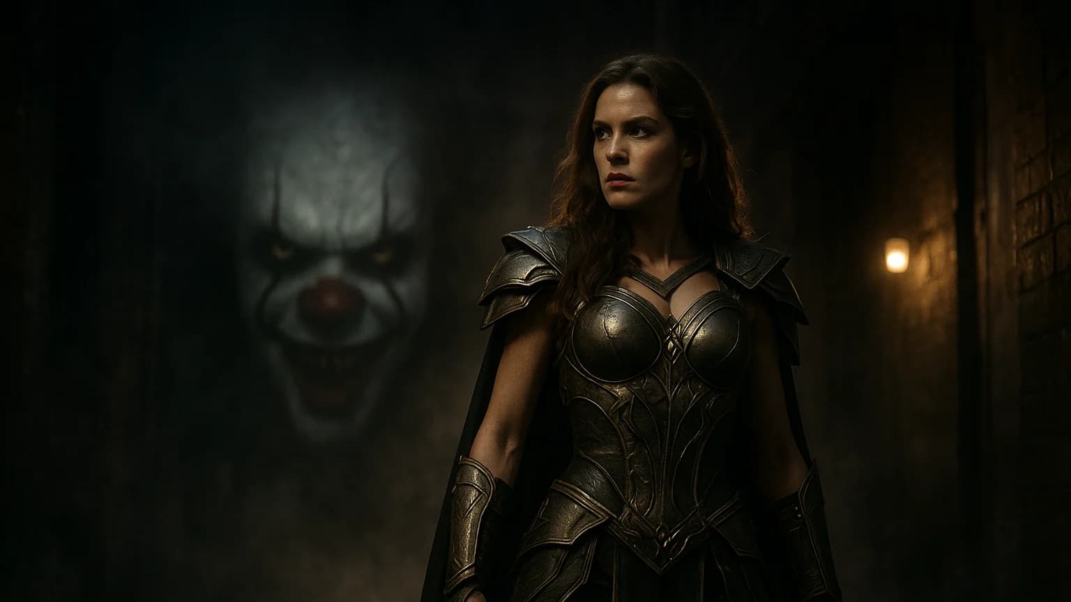 Who is This Sexy Final Girl Battling Clowns and Saving Brothers?