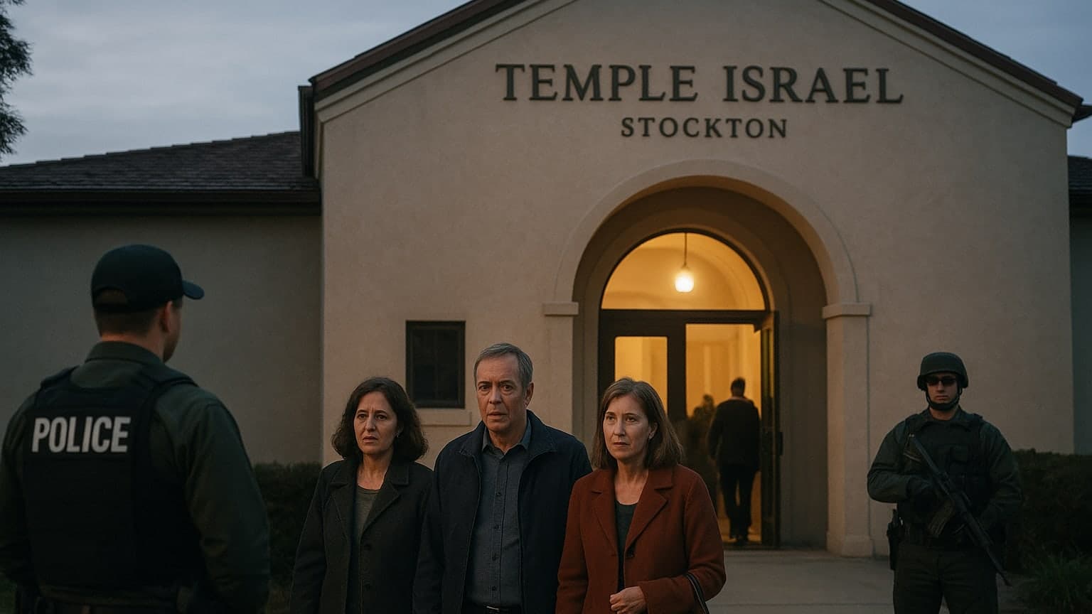Safety First: How a Stockton Synagogue is Responding to Rising Tensions
