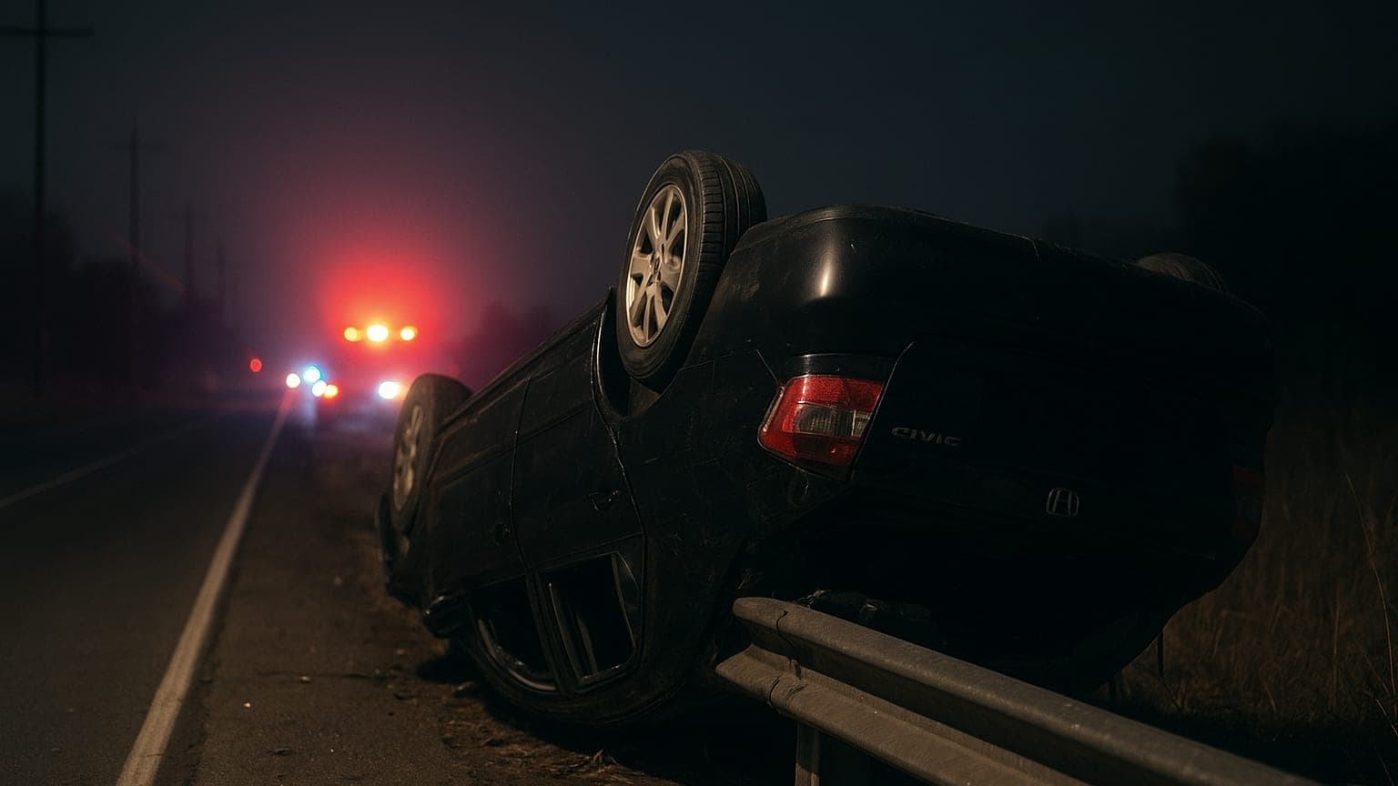 Late-Night Tragedy: Crash Claims Life on SR 99 in Galt