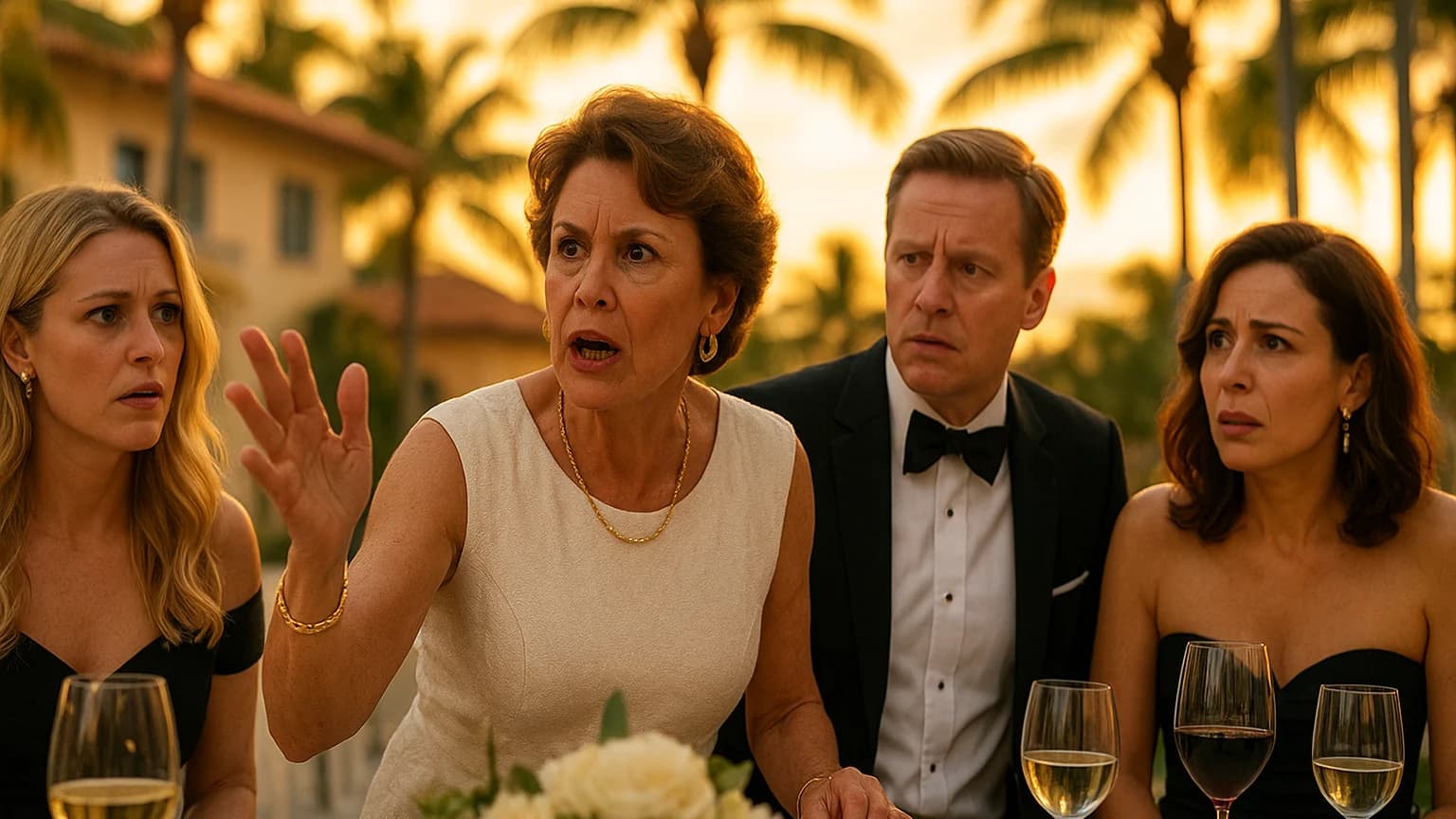 When Etiquette Goes Wrong: "Members Only: Palm Beach" Cast Unleashes on Gale Brophy!