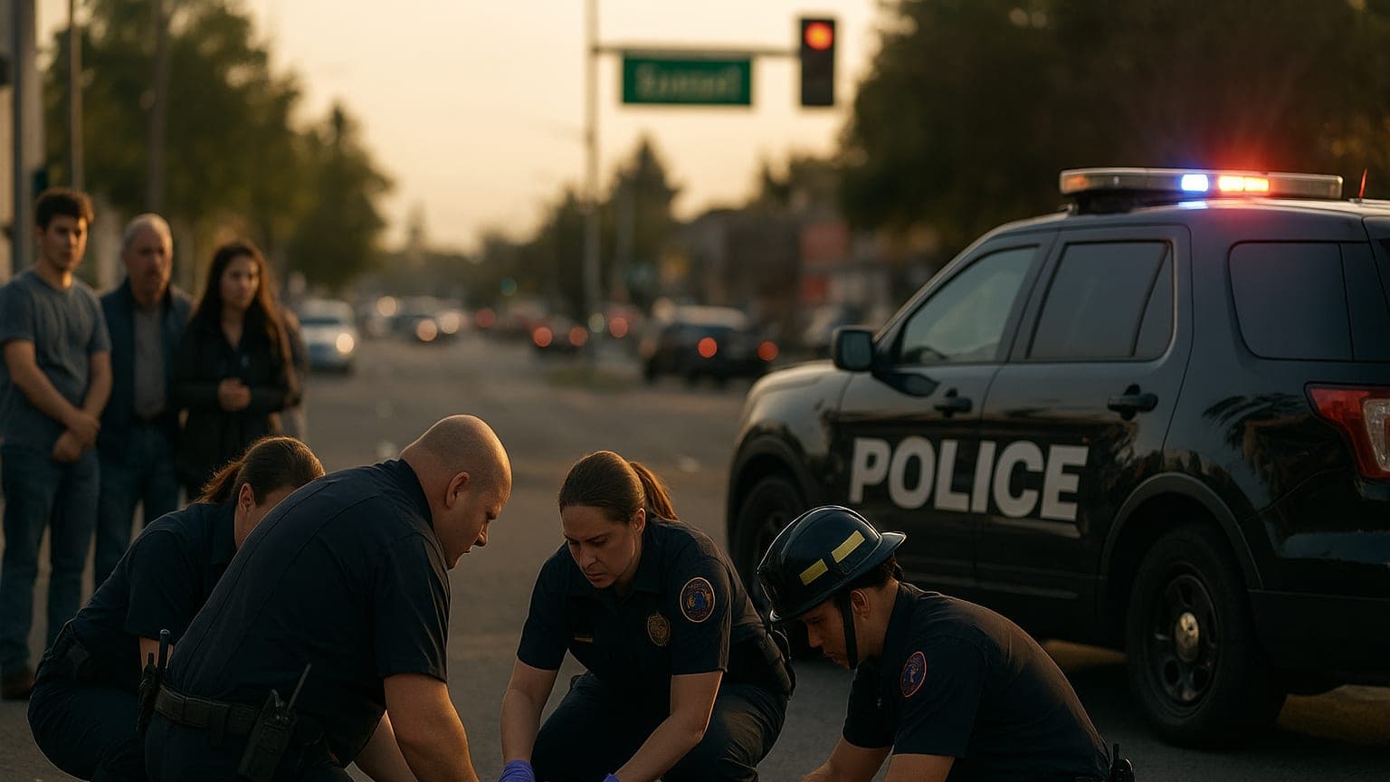 Tragedy Strikes on Sunset Boulevard: Juvenile in Critical Condition After Car Accident